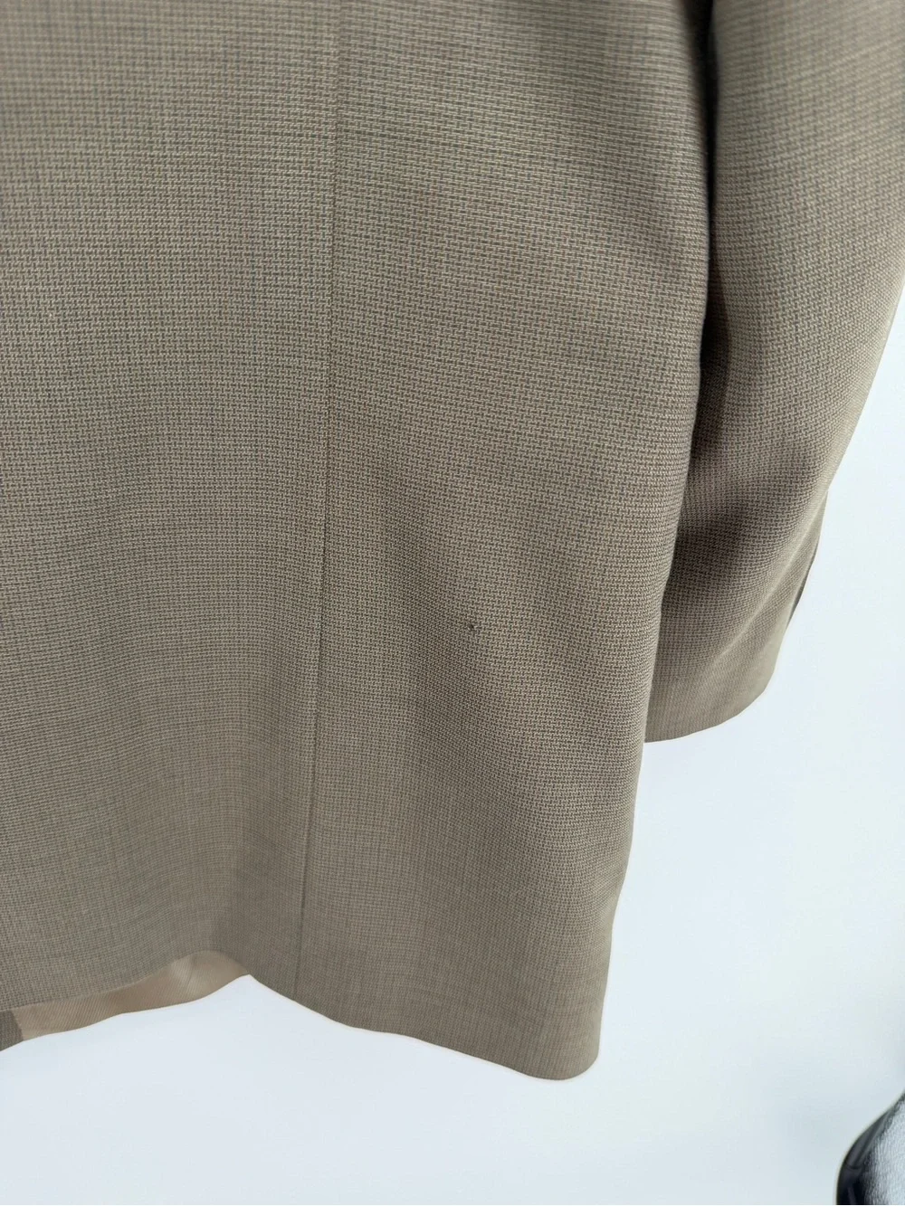 VTG OscardelaRenta Old Money Dark Academia Double Breasted Blazer Brown Sz44L